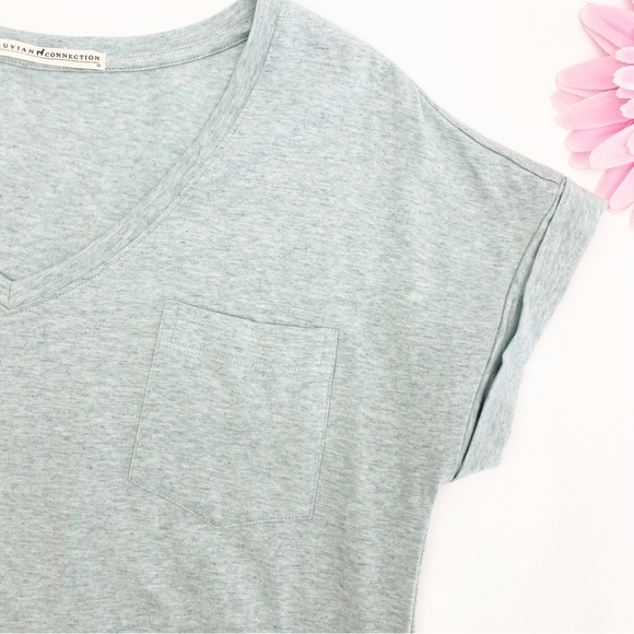 Peruvian Connection Malibu Cotton Modal Jersey Knit Maxi T-Shirt Dress: Seafoam - Picture 6 of 9